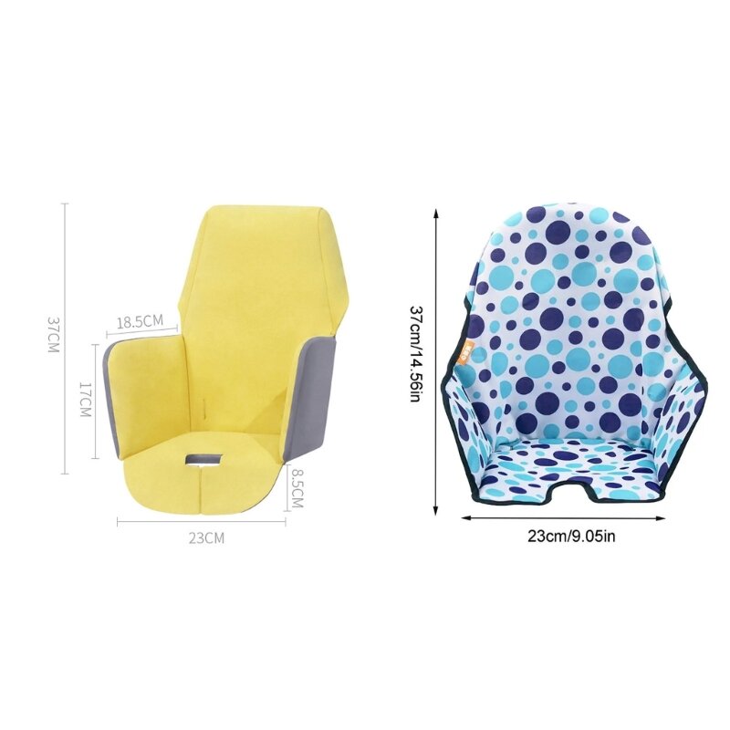 F62D pokrycie siedzenia dziecka oddychające poduszki na wysokie krzesełko dla małych dzieci niemowlę chłopiec dziewczyna wygodne