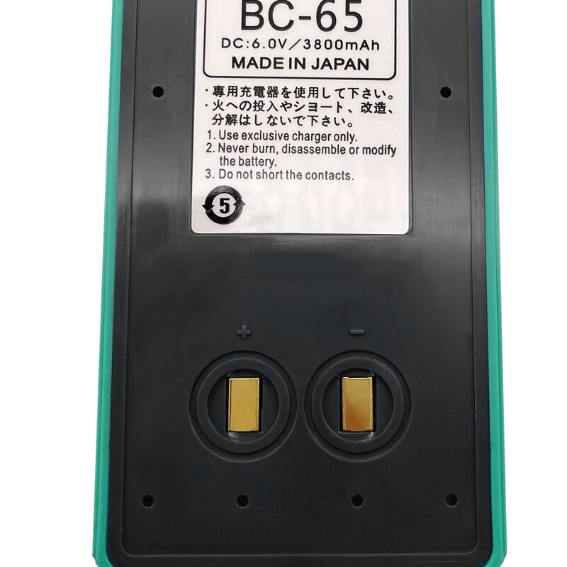 BC-65 Batterij 6V Voor Nikon Total Station DTM-352B DTM-332 DTM-350 3800Mah