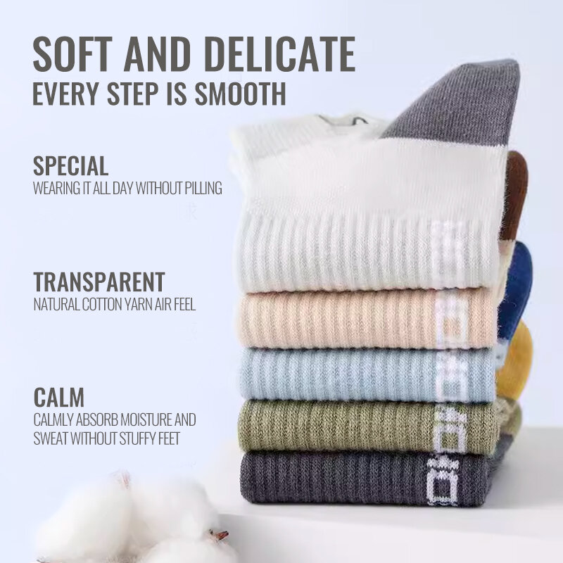 Miiow 100% Puur Katoenen Heren Korte Sokken Set Lycra Band Ear Lifting Hiel Bescherming Deodorant Antibacteriële Sport Enkelsok