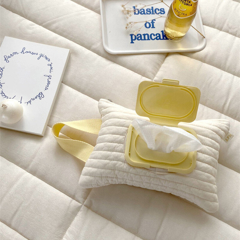 INS tas tisu bayi, untuk Kereta Bayi, penutup tisu, kereta anak, tas gantung, pemegang kertas, penutup yang dapat dilepas
