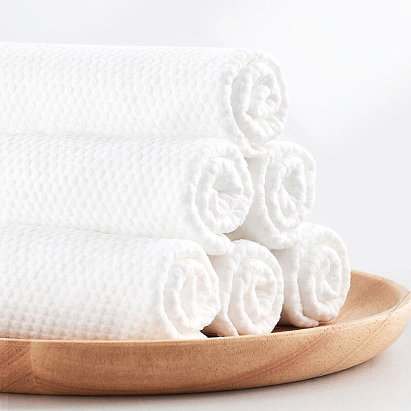 170 pz 20*20CM cotone addensato asciugamano viso usa e getta panno per il lavaggio del viso salviette per uso asciutto e bagnato carta detergente struccante