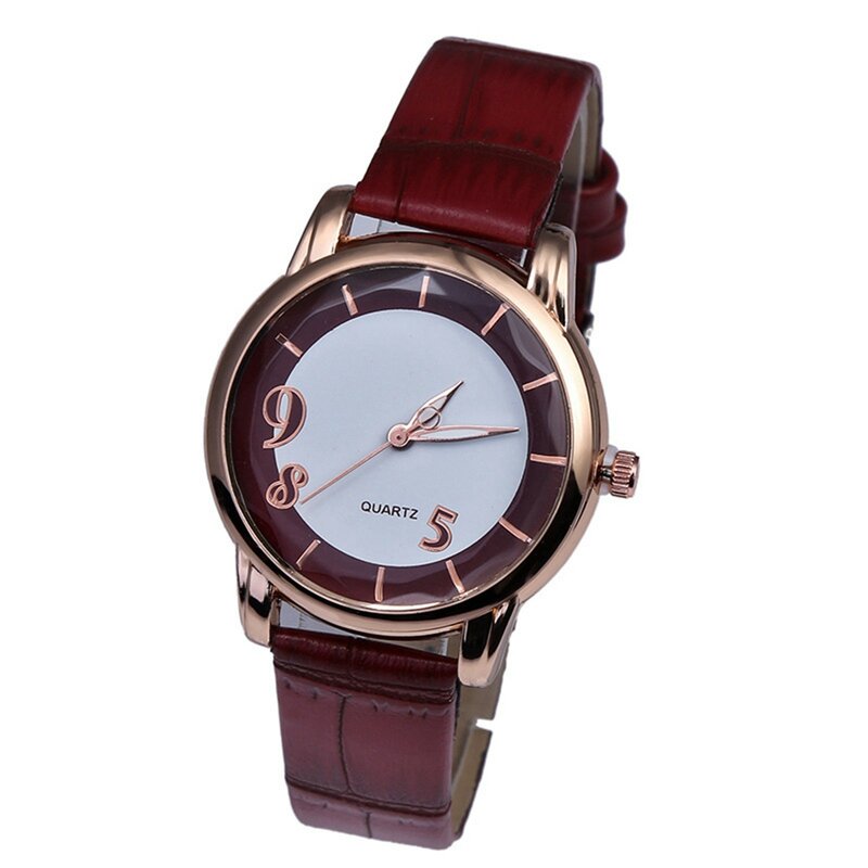 여성용 쿼츠 손목 시계, 관대 한 시계, 골드 컬러, 정확한 방수, 여성용 시계, 2023 Relogios Feminino
