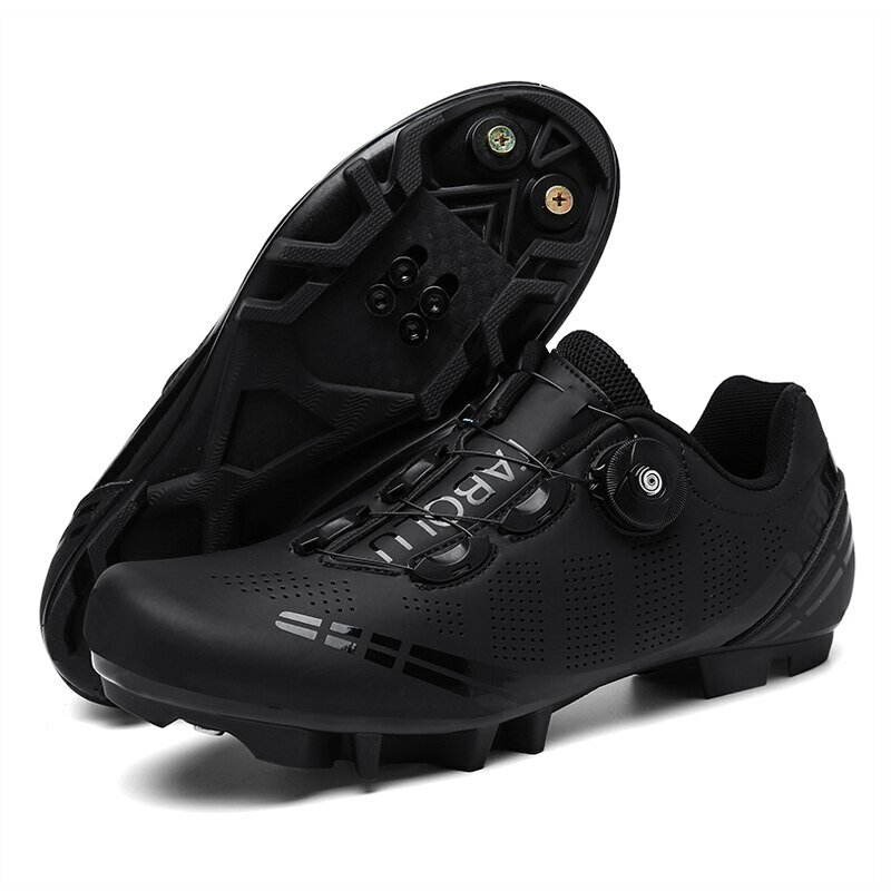 Cycling Sneaker MTB Men Sport Road Bike Boots Flat Racing Speed Sneakers Trail Mountain Bicycle Footwear Spd Pedal Cycling Shoes