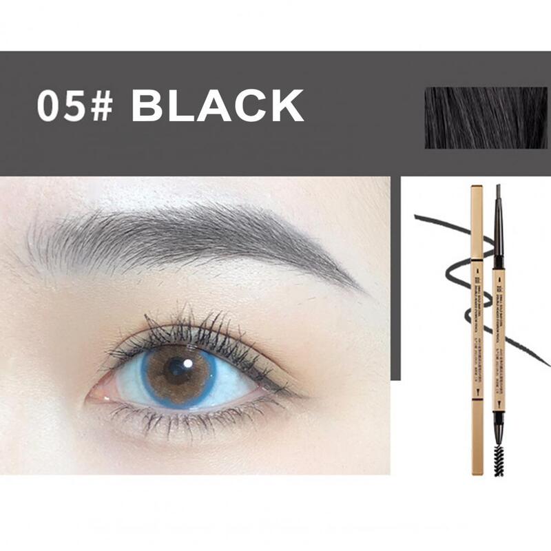 Gentle Use Eyebrow Pencil Professional Waterproof Eyebrow Pencil Long Lasting Sweat-proof Eye Brow Liner for Easy Makeup