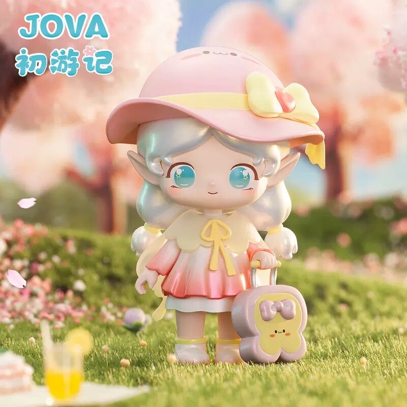 JOVA seri awal perjalanan buta kotak kejutan asli tokoh aksi Model kartun koleksi mainan hadiah koleksi lucu