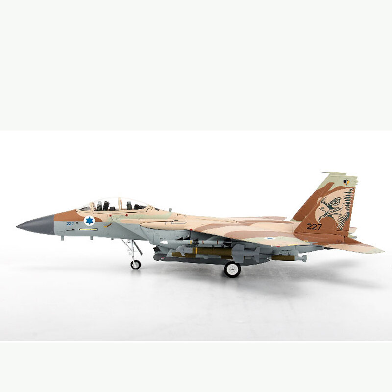 Druckguss Israel Luftwaffe F-15 Kampfjet militaris iert Kampf 1:72 Verhältnis Legierung und Kunststoff Simulation Männer Geschenk