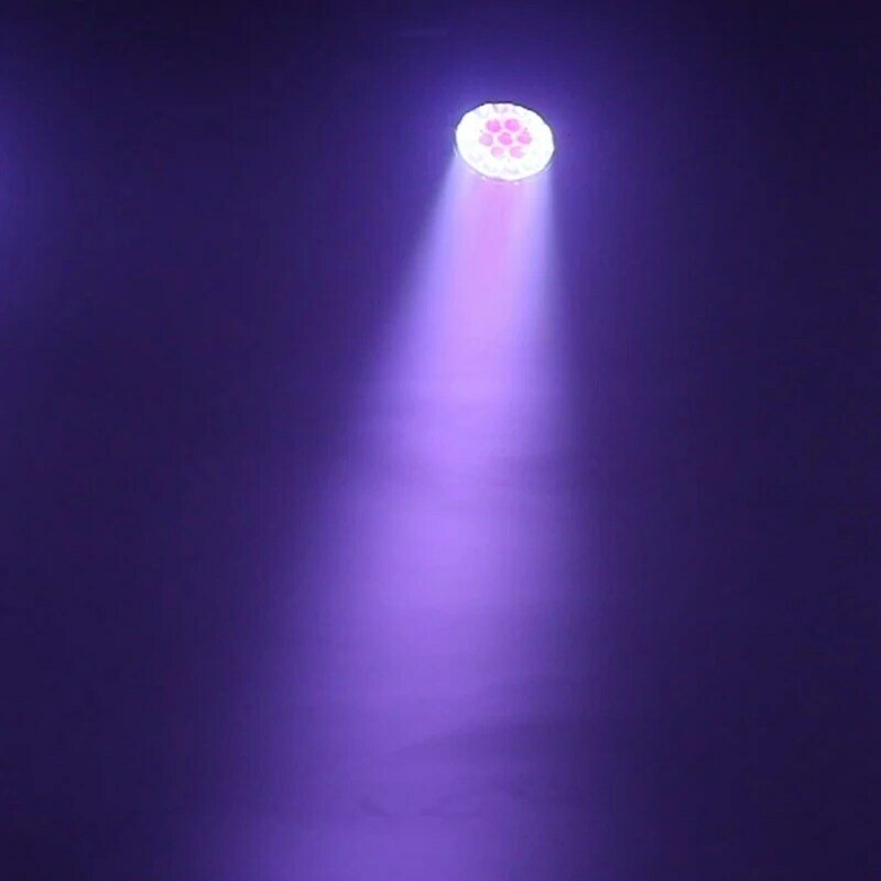 Foco de luz LED RGBW para iluminación de escenario, foco de 19x15W con Zoom, DMX, ideal para bodas, iglesias y clubs, equipo de DJ, 2 piezas