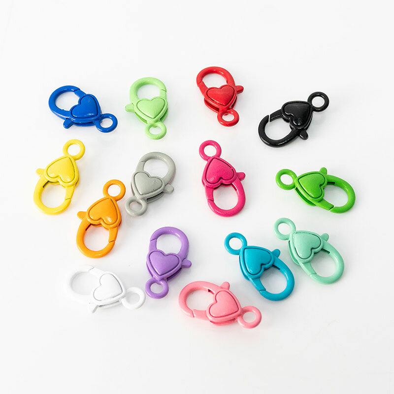 Wholesale 2023 Heart Metal Swivel Snap Hook Dog Multi Functional Bag Parts And Accessories