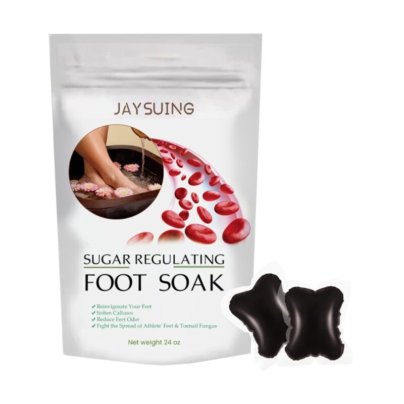 Detoxingherbs Cleansing Foot Soak Beads Herbal Detox & Shaping Cleansing Foot Soak Beads Improve Blood Circulation D0UE