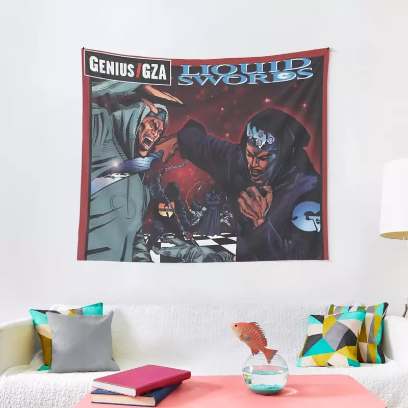 Liquid Sword GZA Tapestry Wall Hangings Decoration Hanging Wall Tapestry
