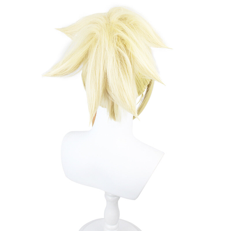 Парик блонд из аниме косплей перипарик для взрослых искусственные волосы Аниме Реквизит для укладки волос реквизит для Хэллоуина замаскированные аксессуары