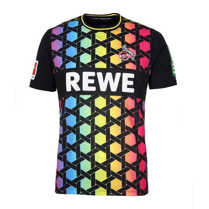 23-24 Bundesliga Hot Selling Team FC Köln Top Zomer Vrijetijdssport Outdoor Losse Top 3d Geprint T-Shirt Polo Niet-Aangepast