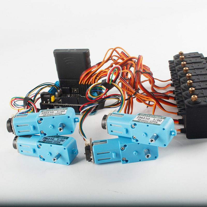 Placa protectora de Joystick PS2, 5-12V con 4 motores de canales y 8 canales Servos para Robot ESP32 para Arduino Robot Car o Robot Arm