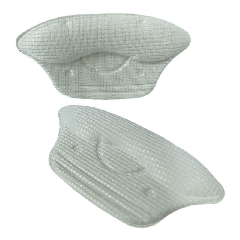 Plantilla de inserción antidesgaste, adhesivo suave para aliviar el dolor, accesorios invisibles para zapatillas, Protector de talón antideslizante, 1 par