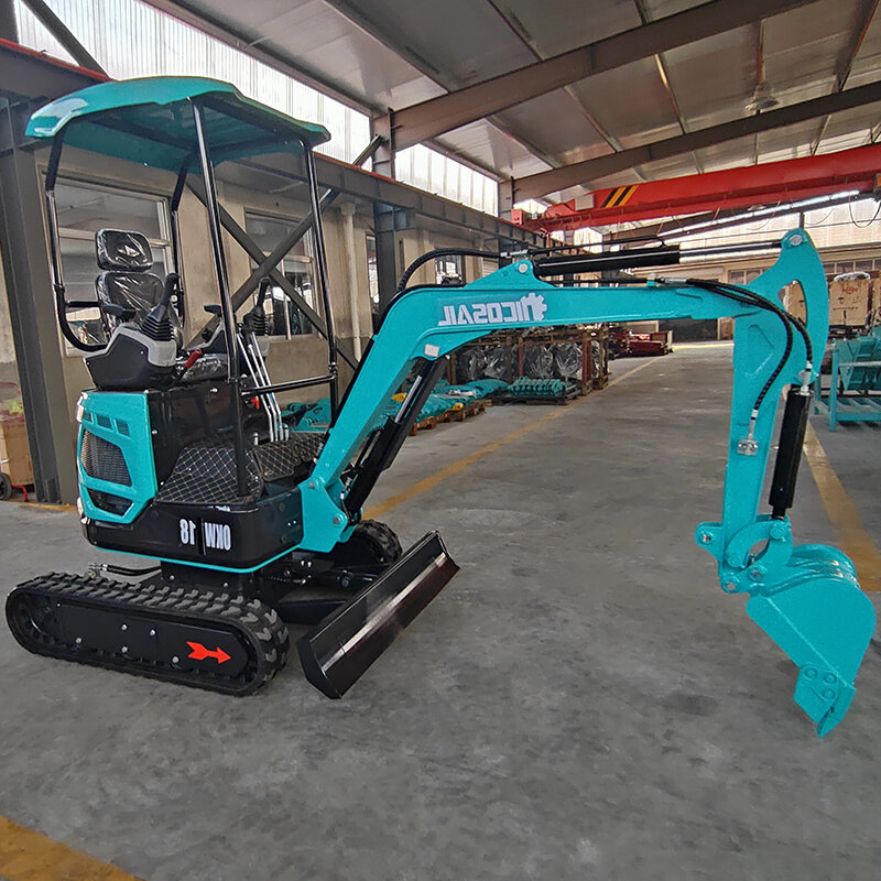 Miniexcavadora multifunción, nueva excavadora de 1,8 toneladas, alta productividad, operador
