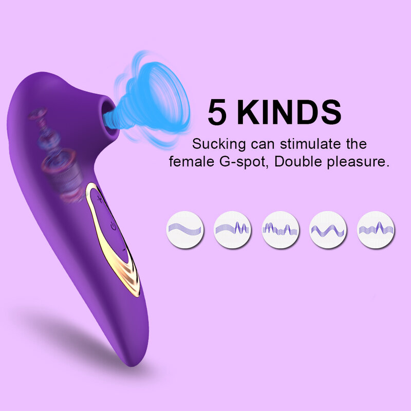 Clitoride ventosa vibratore capezzolo punto G succhiare pompino clitoride stimolatore erotico masturbatore femminile giocattoli del sesso per le donne adulto 18