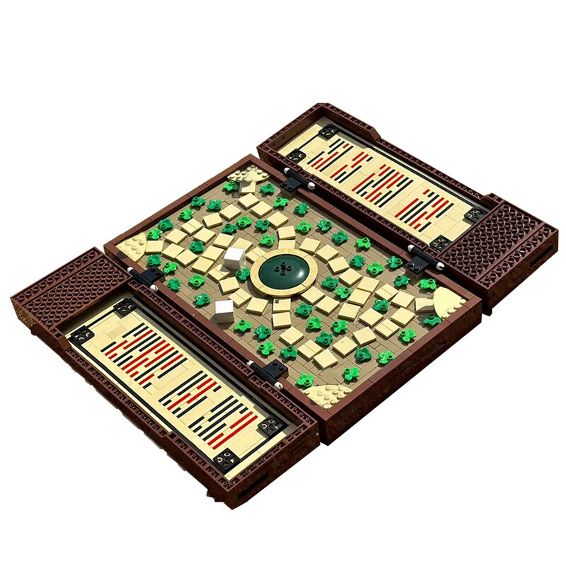 Gobrick MOC Jumanji, настольная игра, кирпичи, магнитная Шахматная модель, строительный блок, развивающие игрушки для детей, подарок на день рождения