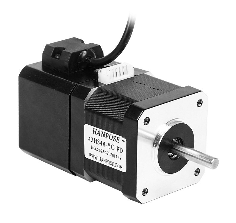 Two-phase DC 42 Stepping Motor with Permanent Magnet Brake Body Height Optional