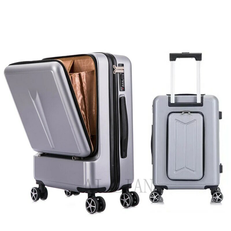 Kreatywny nowy walizka podróżna rolling bagaż plecak na kółkach Case kobiety moda Box mężczyźni Valise z torbą na laptopa 20 ''carry ons case
