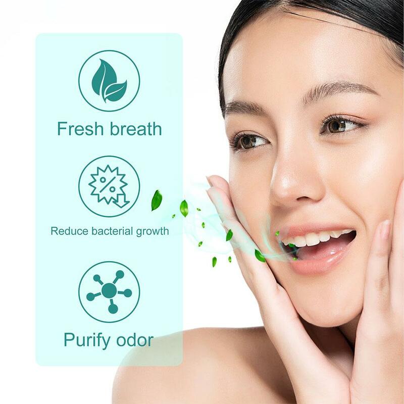 Mouth Spray Breath Freshener Bad Mouth Smell Removing Mint Drops Essence Care Mint Breath Get Rid Cool Oral Of Bad Oral Dro W7Z2