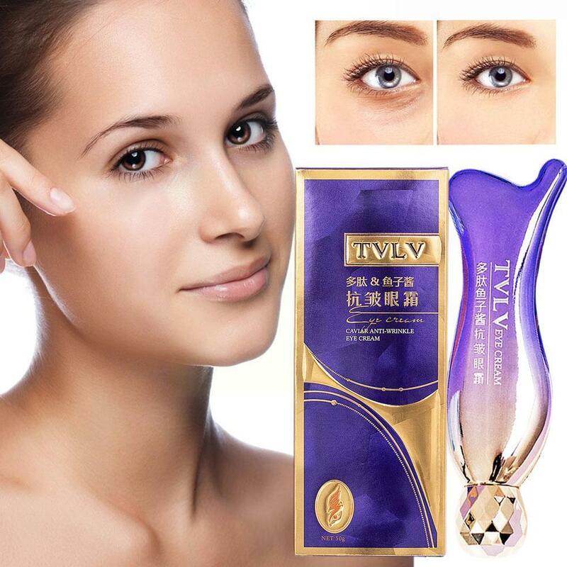 Crema de ojos antiarrugas de péptido, colágeno, antiojeras, ácido ocular, Gel antienvejecimiento, bolsas de cosméticos, Hyalur coreano M4Y1