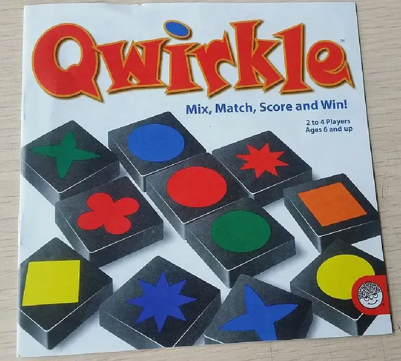 Ajedrez de madera Qwirkle para niños y adultos, juegos interactivos, regalos, novedad de 2024