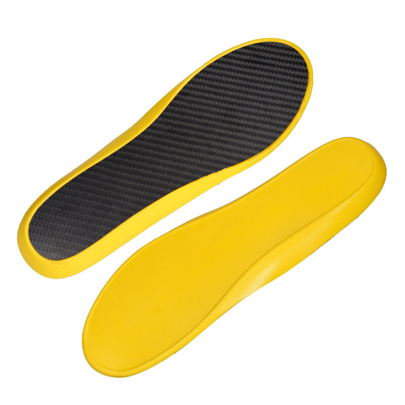 Sol sepatu penuh sol karbon olahraga kualitas tinggi sol Plantar tinggi bantalan elastis serat karbon Fasciitis Aksesori lari pria