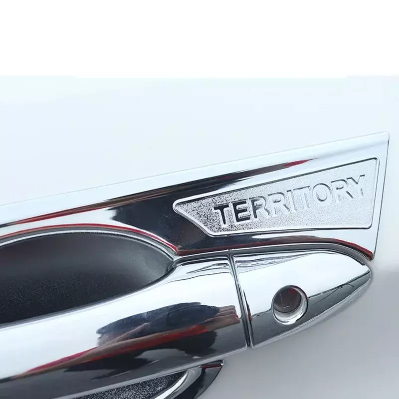 For Ford Territory ABS Chrome Plated Door Bowl Cover Car Door Hand Bowl Protector Molding Accessories 2020