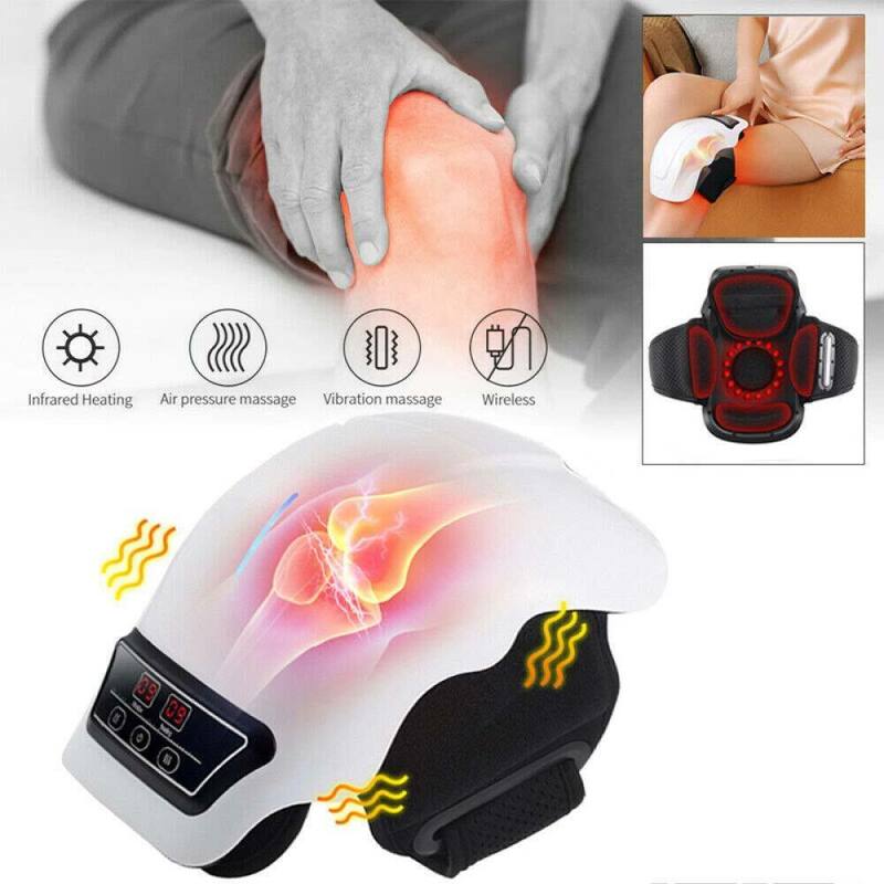 Massaggiatore per ginocchio intelligente riscaldamento elettrico ginocchiera terapia di riscaldamento a infrarossi 2023 massaggiatore artrite terapia del dolore sollievo articolare