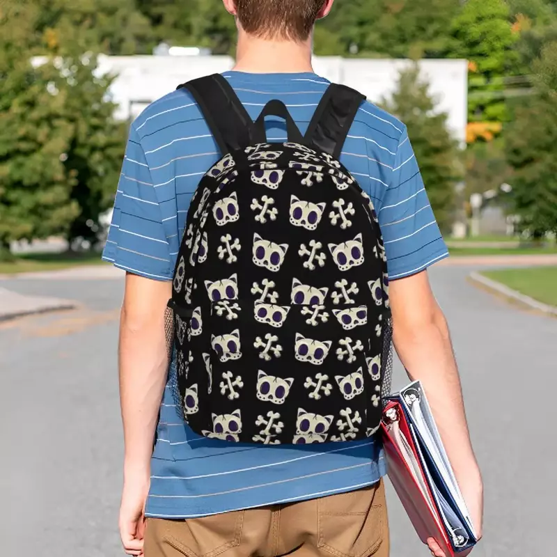 Mochilas de gato para adolescentes, bolsa de hombro informal para estudiantes, mochilas escolares de viaje, gran capacidad