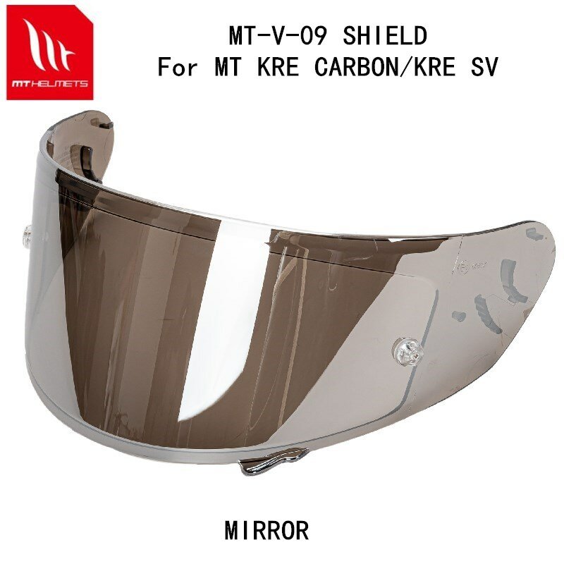 Helmet Shield Glass para MT KRE SV, MT-V-09, Helmet Lens Replacement, Original Shield