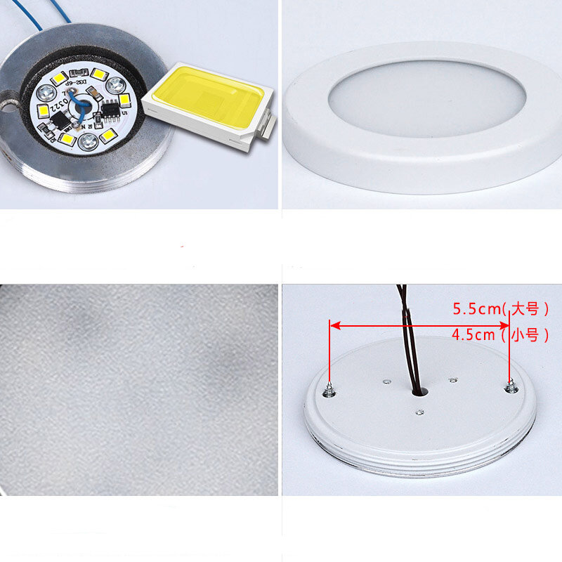 LED Downlight Mini Oberfläche Montiert 220V 240V 5W 7W Panel Spot Licht Ultra dünne Innen Beleuchtung home Küche Schrank Lampe