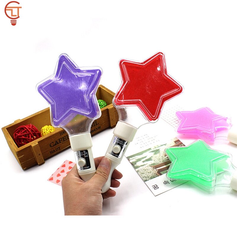 Glowing LED Magic Star Wand Gifts Luminous Party Decoration Light Stick Kids Boys Girls Happy Fluorescent Birthday Party Decors