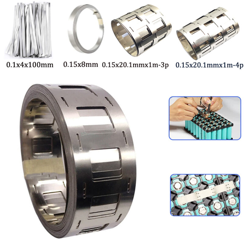 1/2/5Meter Strip Nikel untuk Li 18650 Tempat Baterai Mesin Las Peralatan Tukang Las Sabuk Nikel untuk Kemasan Baterai