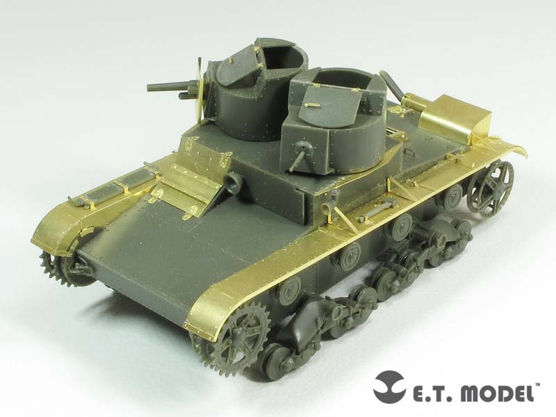 Tanque ligero ET modelo E35-167, T-26 soviético, Mod.1931