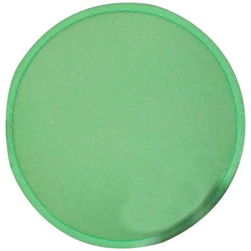 พับได้พัดลมวงกลมแบบพกพา2ชิ้นใช้งานง่ายและไม่ต้องใช้พื้นที่1ชิ้นสีเขียวและสีเหลือง1ชิ้น