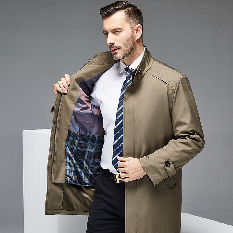Nowa odzież męska męska kurtka zimowa odpinana wewnętrzna luźna jedwabna wyściełane kurtki dla mężczyzn ciepłe bluzki Outwears Veste Homme FCY
