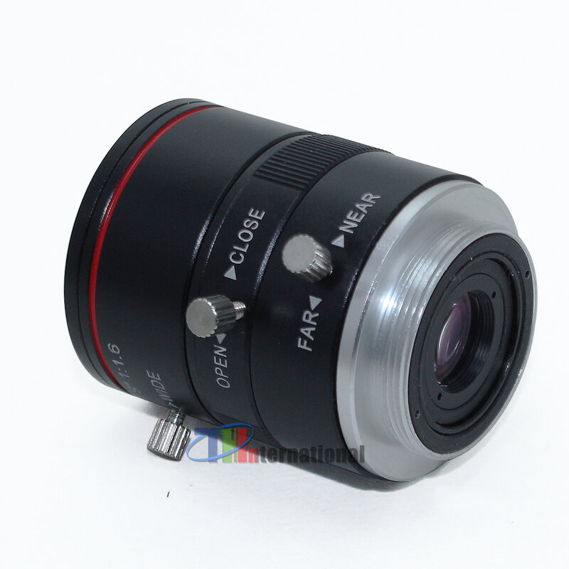 Vivifocal-ビデオ監視用のCcctvレンズ,ipカメラ,varifocal,f1.6,HD 3mp,6-12mm, 1インチ,1.8インチの絞り値