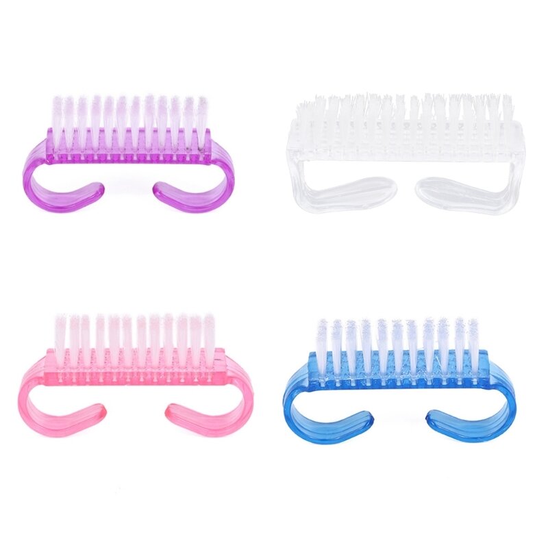 Handle Grip Brush Fingernail Scrub Cleaning Brush for Toes and Nails Cleaner Pedicure Brush for Mens and Drop Shipping