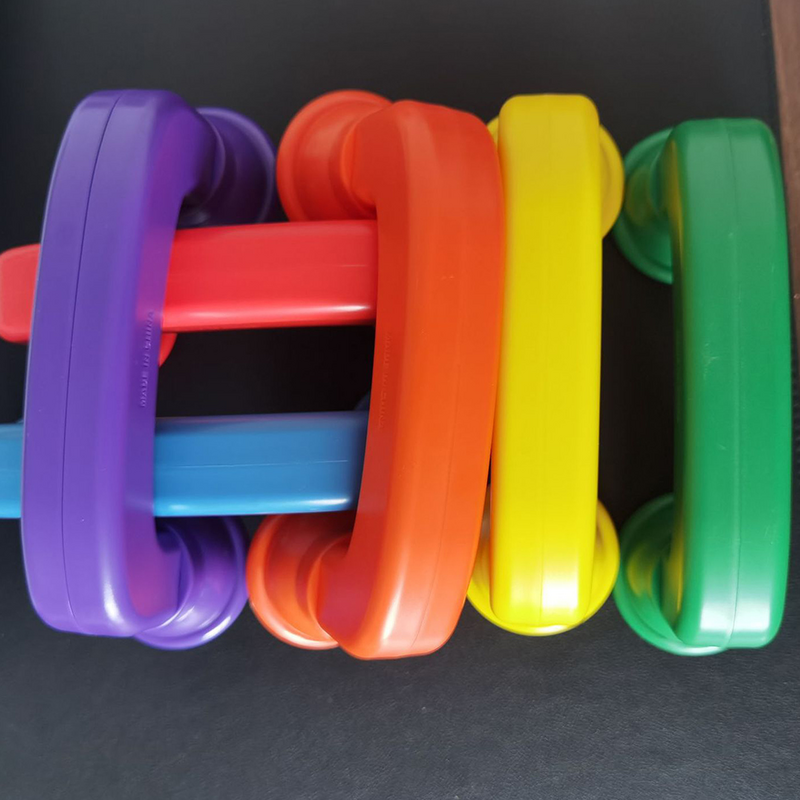 6 Stück Spielzeug für Kleinkinder lesen Flüster Telefon früh dekorieren pädagogische Plastik telefone Kind