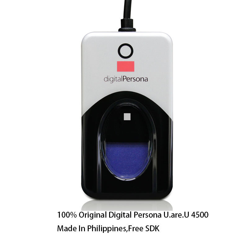 Persona U.are.U 4500 scanner biométrico digital, leitor biométrico de impressões digitais USB, 100% original, fabricado na Índia
