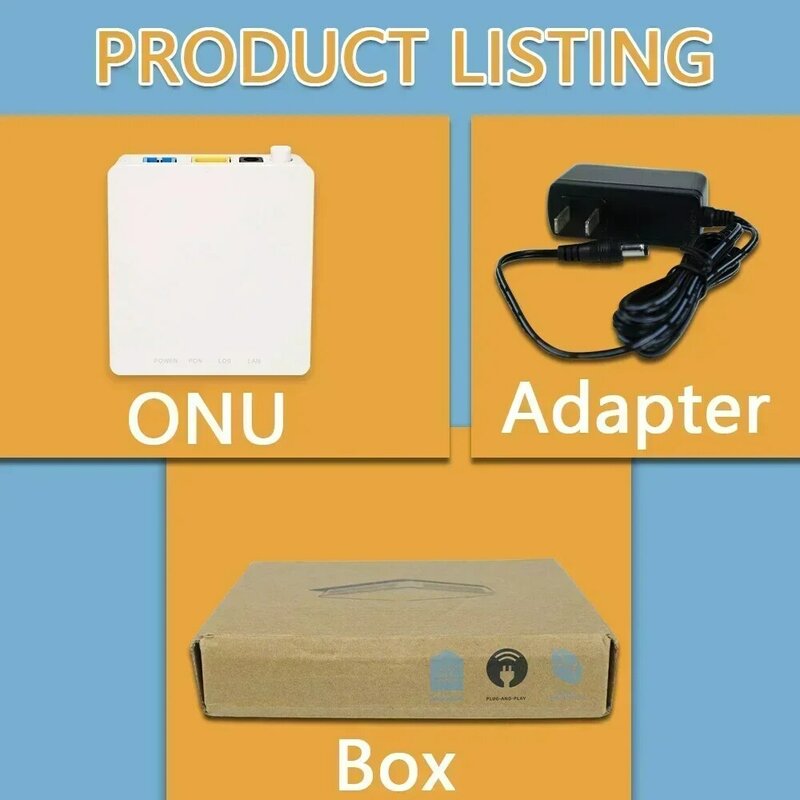 OPTFOCUS 10 Unit roxpon ONU Apc Upc asli baru Roteador 1GE ONT kompatibel dengan semua deteksi OLT 100% gratis pengiriman