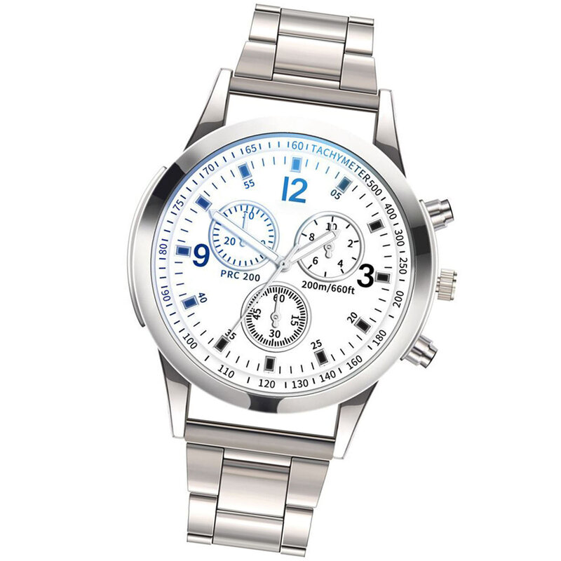 Heren Quartz Uurwerk Horloge Waterdicht Elegant Krasbestendig Horloge Cadeau Voor Vader Echtgenoot Vriendje