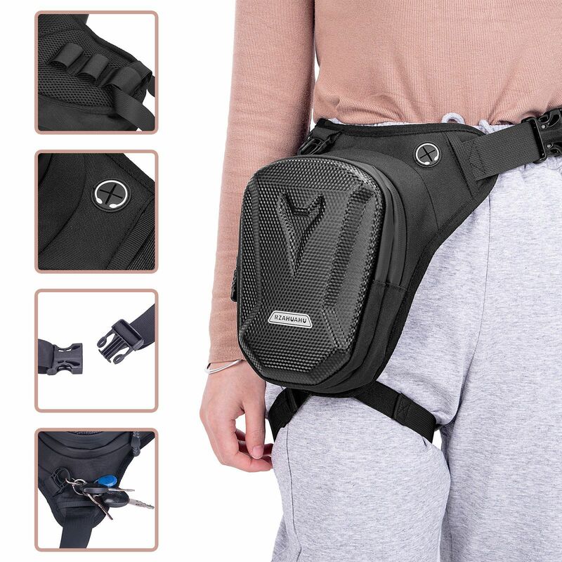 Bolsa de lona para homens, cinto de ombro Hip Bum Fanny, pacote de cintura para viagens, trekking, motocicleta, equitação, novo, mensageiro