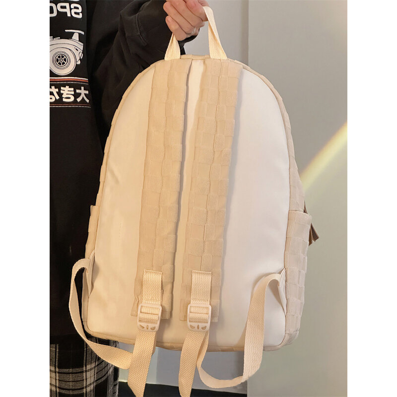 Damen niedlichen Rucksack einfarbig leichten niedlichen Reise rucksack für College und Arbeitsplatz
