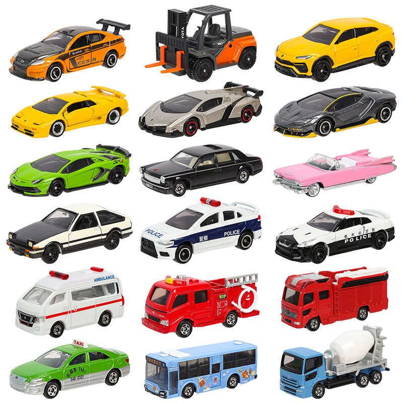 تاكارا تومي توميكا 1/64 نموذج صغير من خليط معدني سيارات لعب المركبات الرياضية أنماط مختلفة هدايا ألعاب أطفال للأولاد