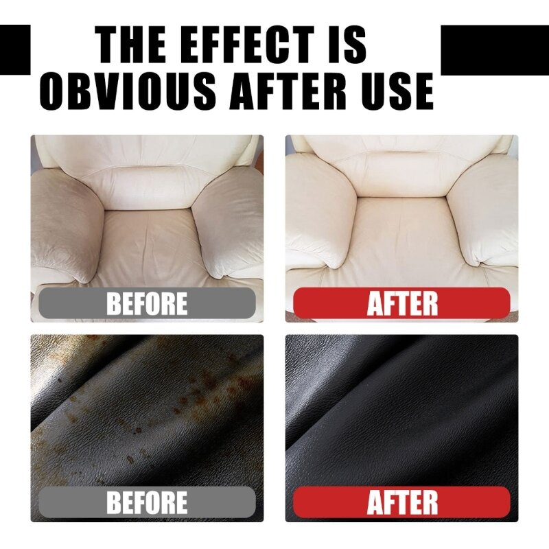 O condicionador couro repara protege a capa couro do assento do carro do sofá