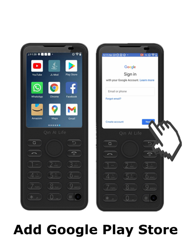Google Beschikbare Wereldwijde Versie Duoqin F21 Pro Android 11 Mini Smart Touchscreen 4G Mobiele Telefoon