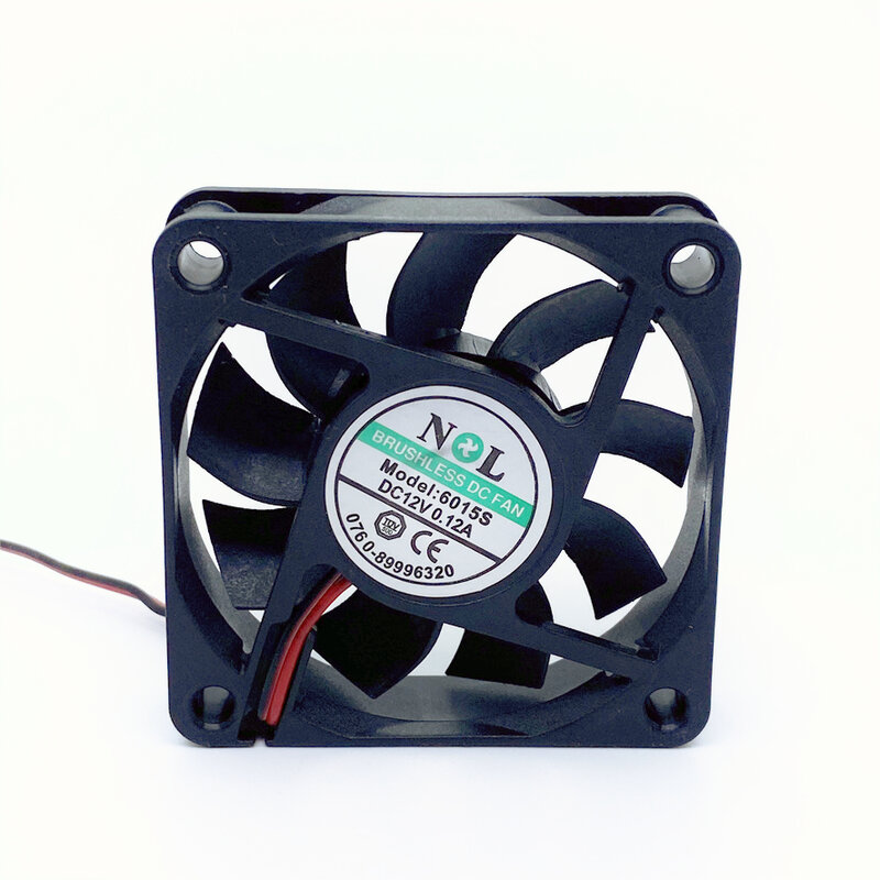 DC12V 6015 60MM 60*60*15MM Cooling Fan  Frequency Converter Cooling Fan 2pin