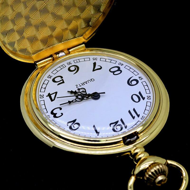 Orologio da tasca in lega Vintage orologio da tasca meccanico quadrante rotondo ciondolo orologio collana Fob orologi orologio da tasca al quarzo regalo